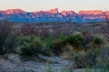 Boquillas Canyon Sunset Royalty Free Stock Photo