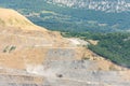 Damper truck transporting ore in the Veliki Krivelj mine of Zijin Bor Copper in Eastern Serbia