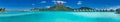 Bora Bora panorama Royalty Free Stock Photo