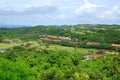 Boracay Island overview from Mount Luho view point in Aklan, Philippines