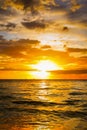 Boracay Island Sunset dusk Royalty Free Stock Photo