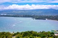 Boracay Island overview from Mount Luho view point in Aklan, Philippines