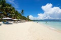 Boracay, Philippines. White Beach Royalty Free Stock Photo