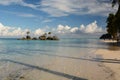 View of White beach, station one, near Willy rock. Boracay. Aklan. Western Visayas. Philippines Royalty Free Stock Photo