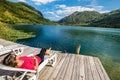 Boracko Lake In Konjic, Bosnia And Herzegovina Royalty Free Stock Photo