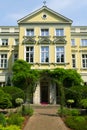 Borch Palace - House of the Archbishops of Warsaw. View from the garden. Royalty Free Stock Photo