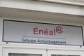 Action logement logo brand and sign text Eneal service of housing employement link in