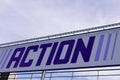 Bordeaux , Aquitaine / France - 10 30 2019 : Action store sign superstore logo Dutch discount store-chain low budget shop