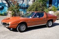 Alfa romeo montreal old ancient vintage italian sports car power by a v8 engine
