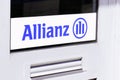 Bordeaux , Aquitaine / France - 05 05 2020 : allianz logo insurance sign store office shop brand financial services providers