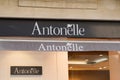 Antonelle logo brand and sign text front facade wall store fashion trend clothes shop