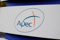 Bordeaux , Aquitaine / France - 03 07 2020 : Apec logo sign Association for the employment of executives French private joint