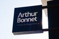 Arthur Bonnet logo and sign text of shop for Home and Kitchen seller store