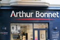 Arthur Bonnet logo and sign text of shop for Home and Kitchen seller store