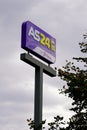 Bordeaux , Aquitaine / France - 10 27 2019 : AS24 logo sign gas station store from total group