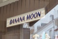 Bordeaux , Aquitaine / France - 08 16 2020 : Banana moon logo and text sign front of shop for beach and pool swimwear women