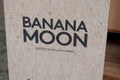 Banana moon sunwear logo brand store and text sign women girls clothes and accessories