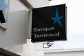 Banque tarneaud sign brand and text logo of main office and atm French bank agency
