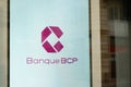 Bcp Banque de Commerce et de Placements text sign and logo brand portuguese bank