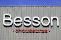 Bordeaux , Aquitaine / France - 07 05 2020 : Besson chaussures logo sign on store shoes for men women children