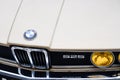 BMW 525 logo brand and text sign of front sports car german Royalty Free Stock Photo