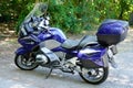 Bordeaux , Aquitaine / France - 08 04 2020 : BMW Motorrad r1200rt motorcycle on parked in street near motorbike shop
