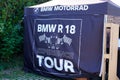 Bmw r18 motorrad experience tour motorbike brand text and logo sign of german custom