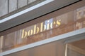 Bobbies paris shop sign logo and text brand front of facade store clothing boutique