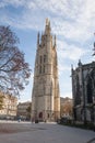 Bordeaux , Aquitaine / France - 10 30 2019 : Bordeaux city center square with saint Pierre cathedral tower France