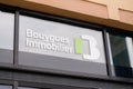 Bouygues Immobilier text sign and logo brand construction housing residential office