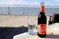 Breizh Cola bottle brand soft drink bottled by Phare Ouest and sold in Brittany