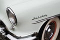 Buick holiday side front logo brand and text sign fifties american muscle car