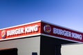 Bordeaux , Aquitaine / France - 10 15 2019 : Burger King sign on restaurant logo building shop popular fast food franchise store