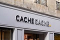 Cache cache shop sign logo store Trendy women clothing hide and seek