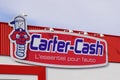 Bordeaux , Aquitaine / France - 10 27 2019 : carter cash logo shop sign Automotive Service facility store garage