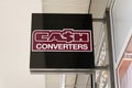 Cash converters brand and logo sign store street shop cash converting product second