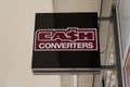 Cash converters brand and logo sign store street shop cash converting product second