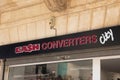 cash converters city brand text and logo sign store street shop cash converting
