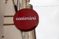 catimini brand text and sign logo shop entrance facade boutique kids children clothing