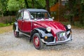 Citroen 2CV limited edition charleston french classic car Royalty Free Stock Photo