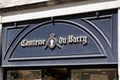 Comtesse du Barry sign logo and text front of shop epicerie luxury brand store of