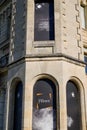 Cours Florent brand label on building in Bordeaux Lormont city organizes theater and