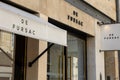 Bordeaux , Aquitaine France - 05 29 2023 : de fursac logo text and brand sign shop Fursac Mens Suits Clothing on entrance