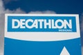 decathlon merignac sign text sports shop and brand logo signage store chain sporty