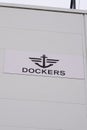 Bordeaux , Aquitaine / France - 02 01 2020 : dockers shop sign boutique Apparel Store logo work wear