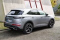 DS7 Crossback e-tense electric car park in ds dealership Royalty Free Stock Photo