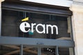 eram shop sign text facade and brand logo front of shop shoes footwear store