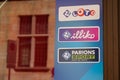 FDJ illiko loto parions sport logo brand and sign text of France national lottery