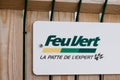 Feu vert logo sign french Automotive Repair and car Spare Parts Specialist