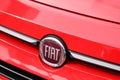 Bordeaux , Aquitaine / France - 10 14 2019 : Fiat logo car sign detail Italian company